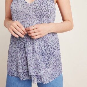 Anthropologie shimmer tank